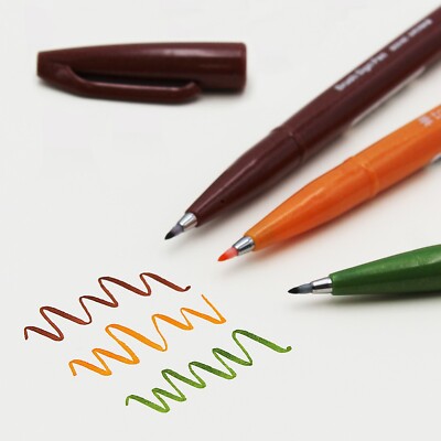 Pentel Brush Sign Pen SES15C 1 Stuk blauw violet Pentel Brush Sign Pen SES15C 1 Stuk blauw violet