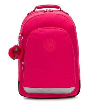 kipling Back To School Class Room Large Backpack Rucksack Tasche True Pink Neu