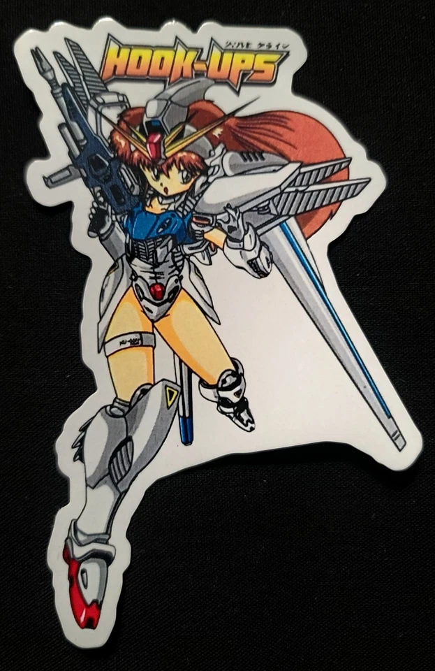 HOOK UPS STICKER VINTAGE STYLE "TRANSFORMER" 3 X 5 " GLOSSY