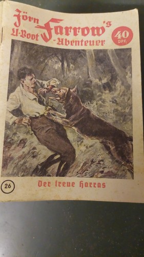 Jörn Farrow's U-boot Abenteuer 40DPF Band 2 bis 26 Gute Zustand!