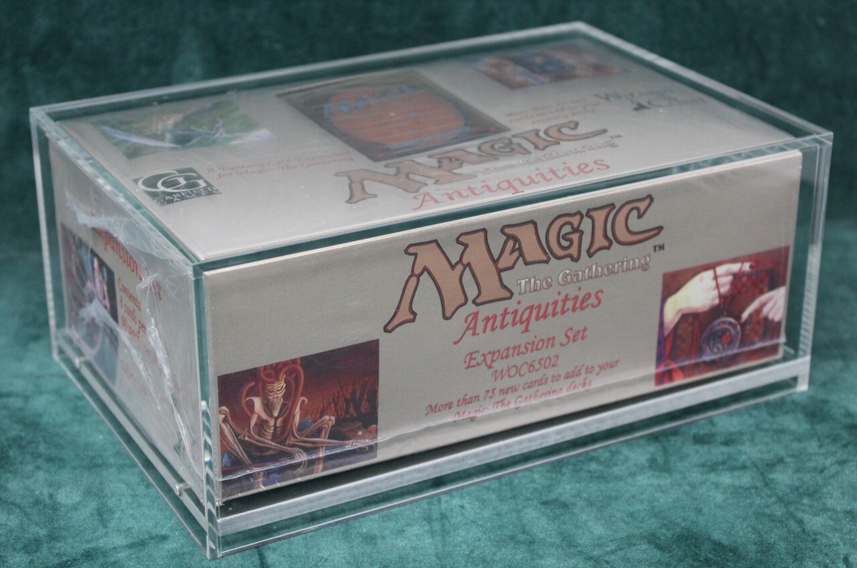 MTG Antiquities Booster Box RARE Gem Mint Condition (English MTG Antiquities Booster Box RARE Gem Mint Condition (English