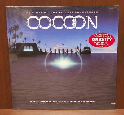 NEW Cocoon OST LP Music Composed & Conducted by James Horner w/ Hype Sticker