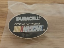 Duracell Official Partner Of Nascar Advertising Lapel Hat Pin Pinback Racing