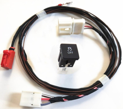 0EM 2x ESP Traction Switch Button Cable For VW Jetta Golf GTI MK5/6 Eos Scirocco