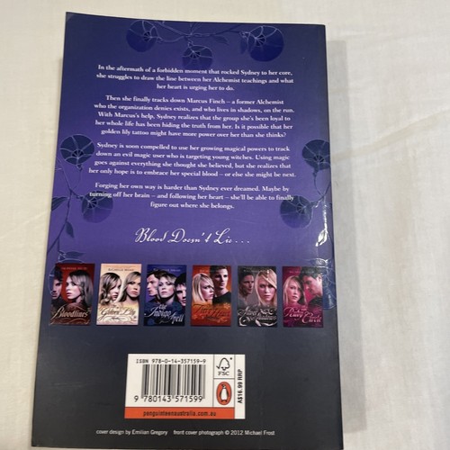 Silver Shadows & Indigo Spell by Richelle Mead Bloodline Novels Free Postage - Picture 6 of 11