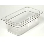 Cambro Camwear 44CW135 Food Pan, 1/4 by 4-Inch, Clear