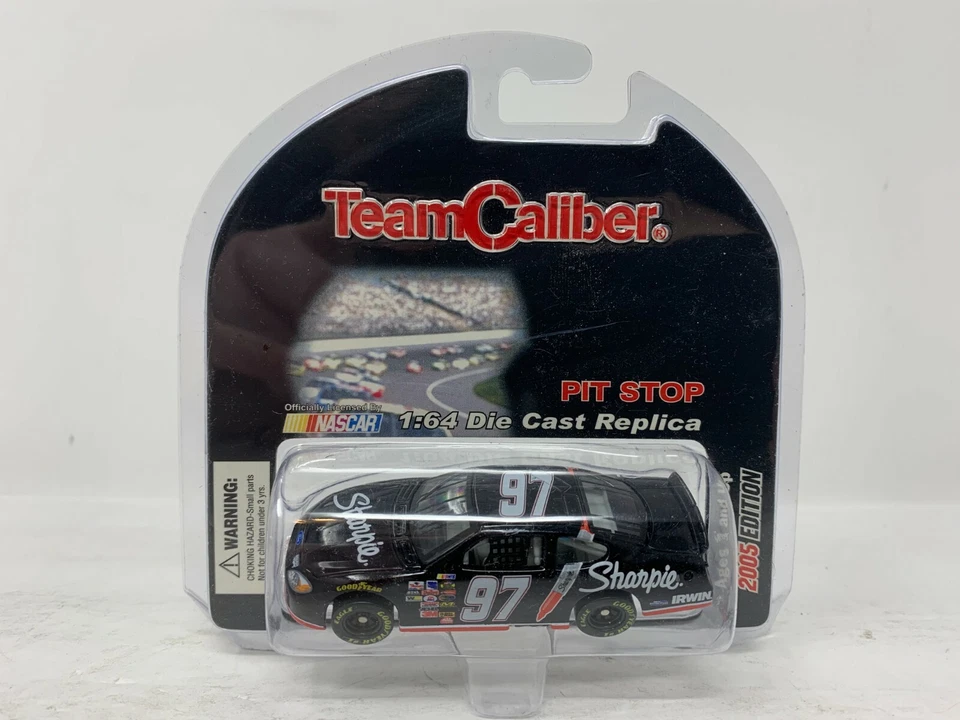 Equipo Calibre Nascar #97 Kurt Busch Sharpie Ford Taurus Pit Stop 1:64 Diecast Foto 2 de 3