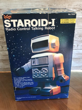 Staroid-I Radio Control Talking Robot Epoch No. 7900 1979 vintage Not Tested