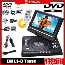 Tragbarer DVD Player mit HD Großbildschirm Drehbar Bildschirm Player mit Gamepad