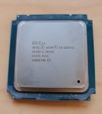 Intel Xeon E5-2697 V2 SR19H 2.7GHz-3.5GHz 30MB 12C 130W CPU LGA2011 Mac Pro 6.1