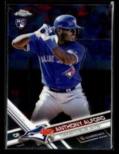 2017 Topps Chrome Update Series #HMT93 Anthony Alford Rookie Card Blue Jays