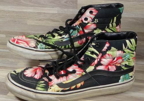 vans hawaiian floral old skool