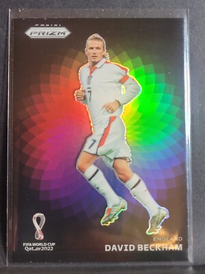 2022 Prizm World Cup - Color Wheel SSP CASE HIT - David Beckham