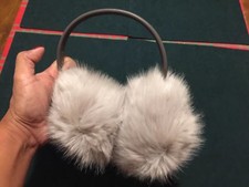 GIRLS EAR WARMERS WITH HEADSET LAVENDER GUC