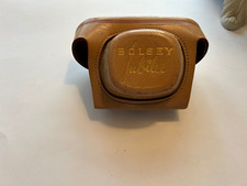 Bolsey Jubilee 35mm Camera Cowhide Case Genuine Top Grain Vintage Collectible