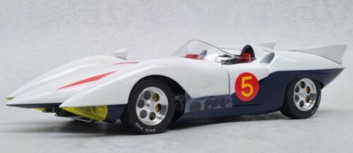 Speed Racer Mach GoGoGo "MACH 5" 1/18 Aluminum & Diecast Model Car Jp Exclusive - Afbeelding 1 van 10