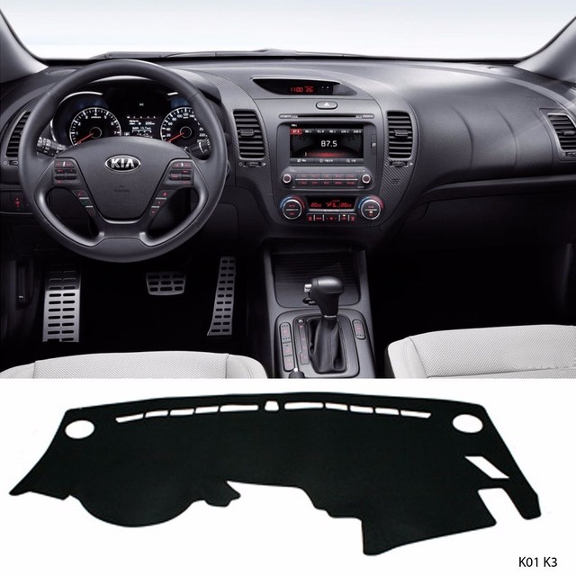 Car Dash Cover Mat Pad Sun Cover Carpet for KIA Cerato / Forte 2013+ K3