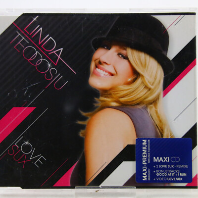 Music Musik Maxi CD Linda Teodosiu   Love Sux Gut