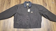 Carhartt J97 DKB Detroit Jacket Size 3XLT Blanket Lined Canvas Work Coat NWT.