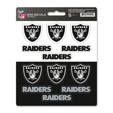 Las Vegas Raiders NFL Vinyl Die-Cut Sticker Set / Decal Sheet Free Shipping