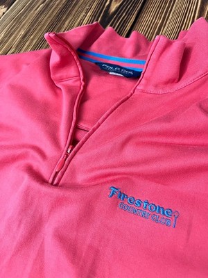 Firestone Country Club Vintage Pullover   Rosa | Top Zustand XL