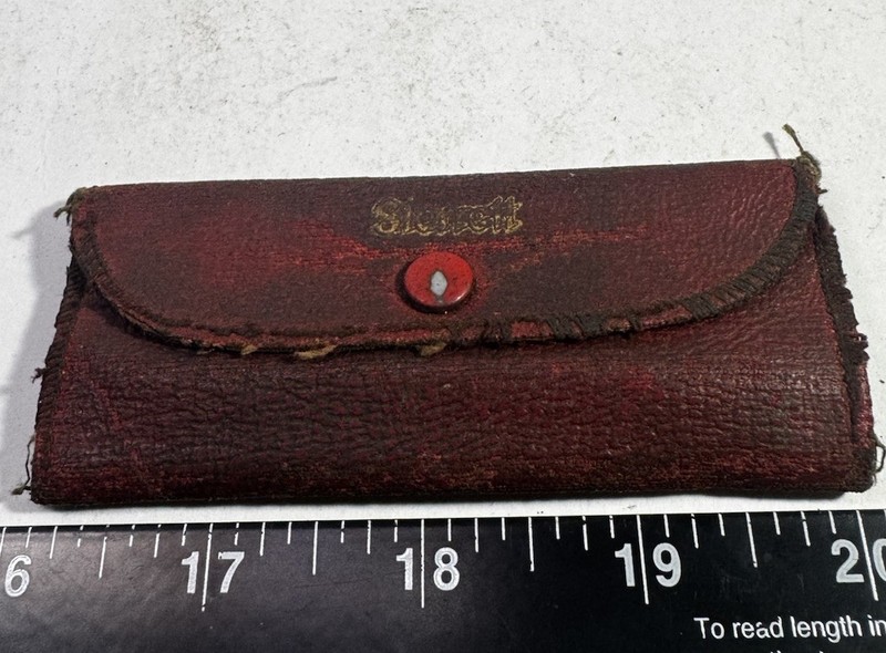 Starrett No. S167C Radius Gage Set in Pouch Machinist Tool 3/64" - 1/2" Gauge