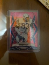 Ted Hendricks 2025 Panini Phoenix #88 Pink Lazer Serial 126/149 Colts HOF