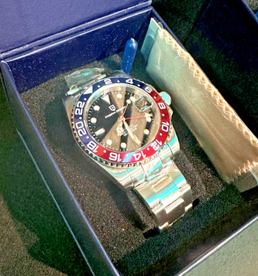 Pagani Design Gmt Pd1662 Reloj Hombre Pepsi