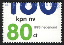 Niederlande - Aufteilung der Post- und Telefongesellschaft - 80 c - 1998 - Briefmarke - postfrisch