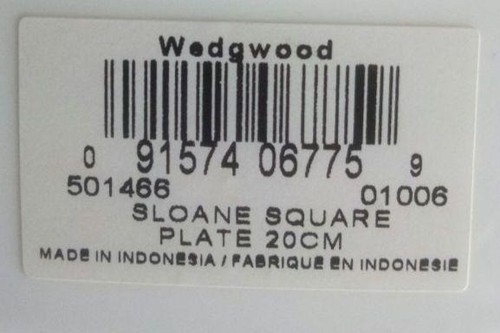 Unused Wedgwood 4 Piece Place Set of 2 - Sloane Square - Picture 4 of 20