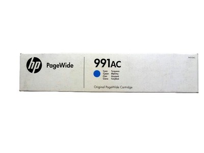 Original HP 991AC cyan PageWide Managed P77740 in OVP DATUM 01/2023