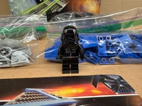 LEGO Star Wars 6206 TIE Interceptor 1 Minifigure 212 Pieces With Box Pre-Owned