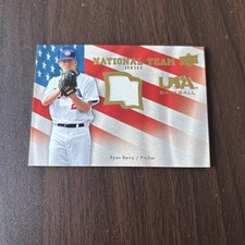 2008 Upper Deck Ryan Berry National Team Game Used Relic Card USA JERSEY
