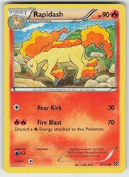 Rapidash 17/114 XY - Steam Siege Uncommon