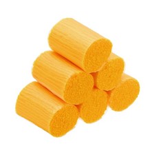 6 Rolls Latch Hook Yarn, Latch Hook Kit Yarn Hook Rugs Crochet, Yellow