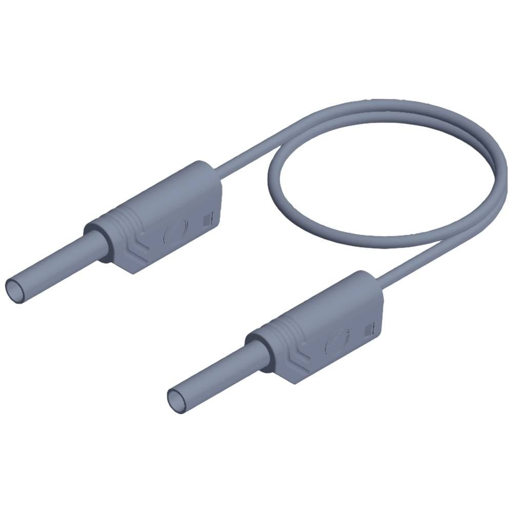 Cordon de mesure MVL S 100/1 gris SKS Hirschmann pour multimètre et test