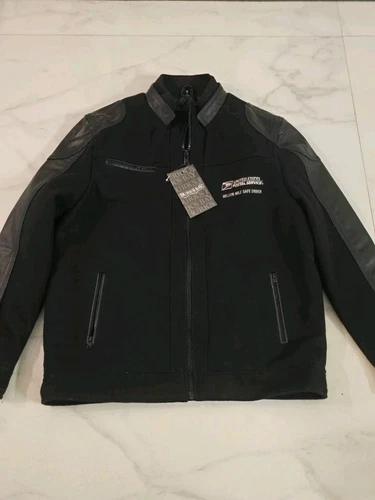 RARE US Post OfficeWOOL LEATHER MILLION MILE SAFE DRIVER MILESTONE MAIL JACKET S - product listing photo