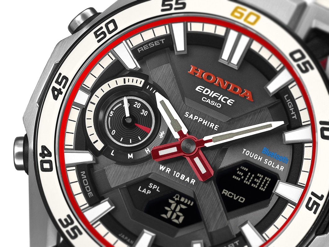 Casio Edifice × Honda ECB-2300HR-1AJR F1 60th Anniversary Limited