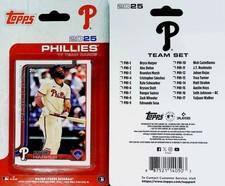 2025 Topps Retail Factory Sealed Baseball Philadelphia Phillies Base MLB Team Se