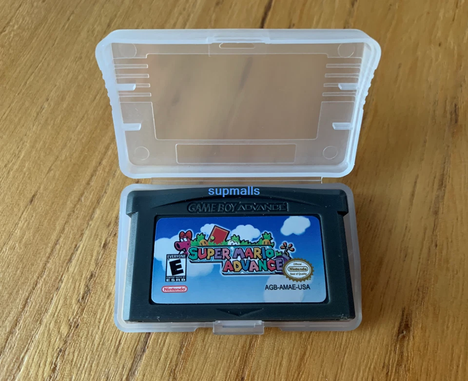 For/Gameboy/Advance GB/GBA/NDS Super Mario Advance 1 2 3 4 5 Game Cartridge - Image 3 of 4