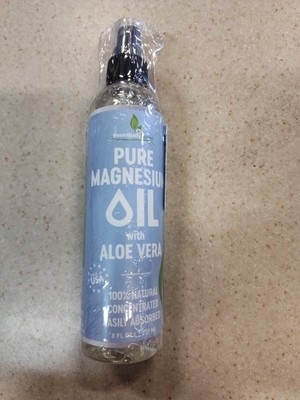 Magnesium Oil Spray Extra Strength 8oz Size 100% natural by Essentially Based 