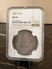 1883-O $1 Morgan Silver Dollar NGC MS65 Beautiful Toning