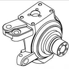 Dana / Spicer® - Mechanical Front Wheel Drive Right Hand Steering Knuckle