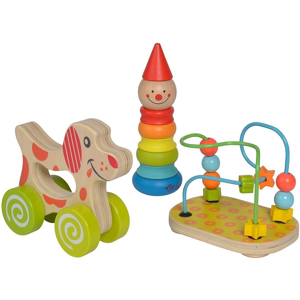 Лерншпильсет Эйххорна 3 tlg Фигурка клоуна-моториста Шлейфовая собака-моторист 6090₽