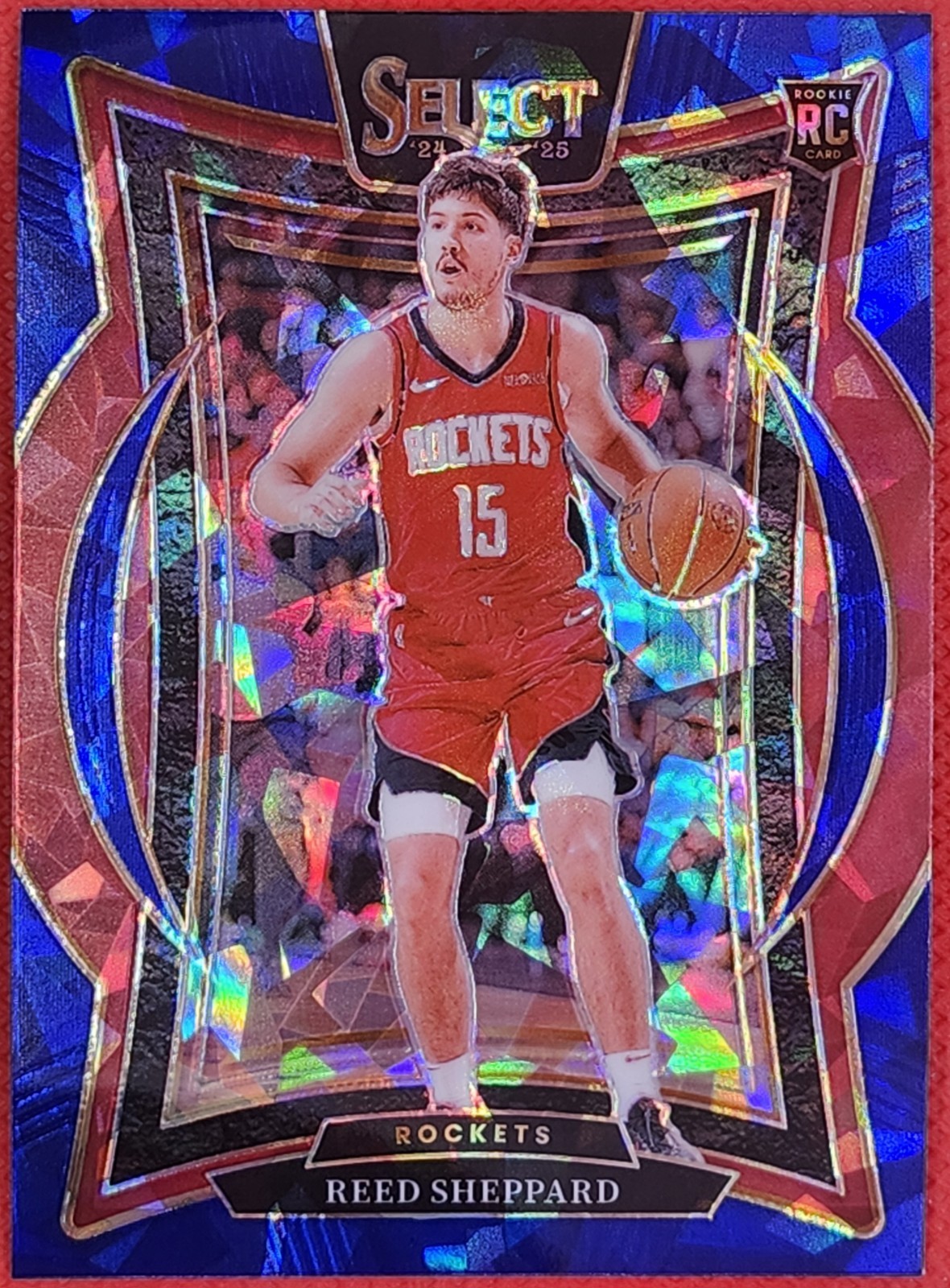 Reed Sheppard Blue Cracked Ice Prizm #68