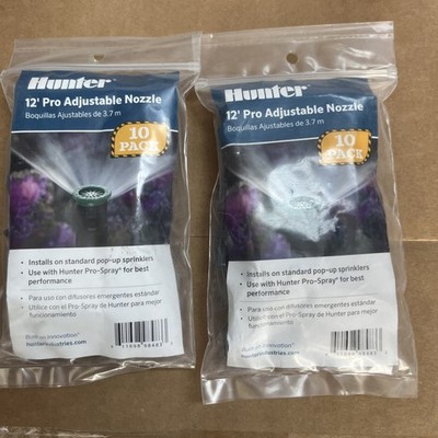 Hunter Industries Pro Adjustable Arc 12 ft. Radius Pop-Up Sprinkler Spray(2BAG )
