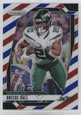 2024 Panini Prizm Red White & Blue Prizm Breece Hall #223 1fa4