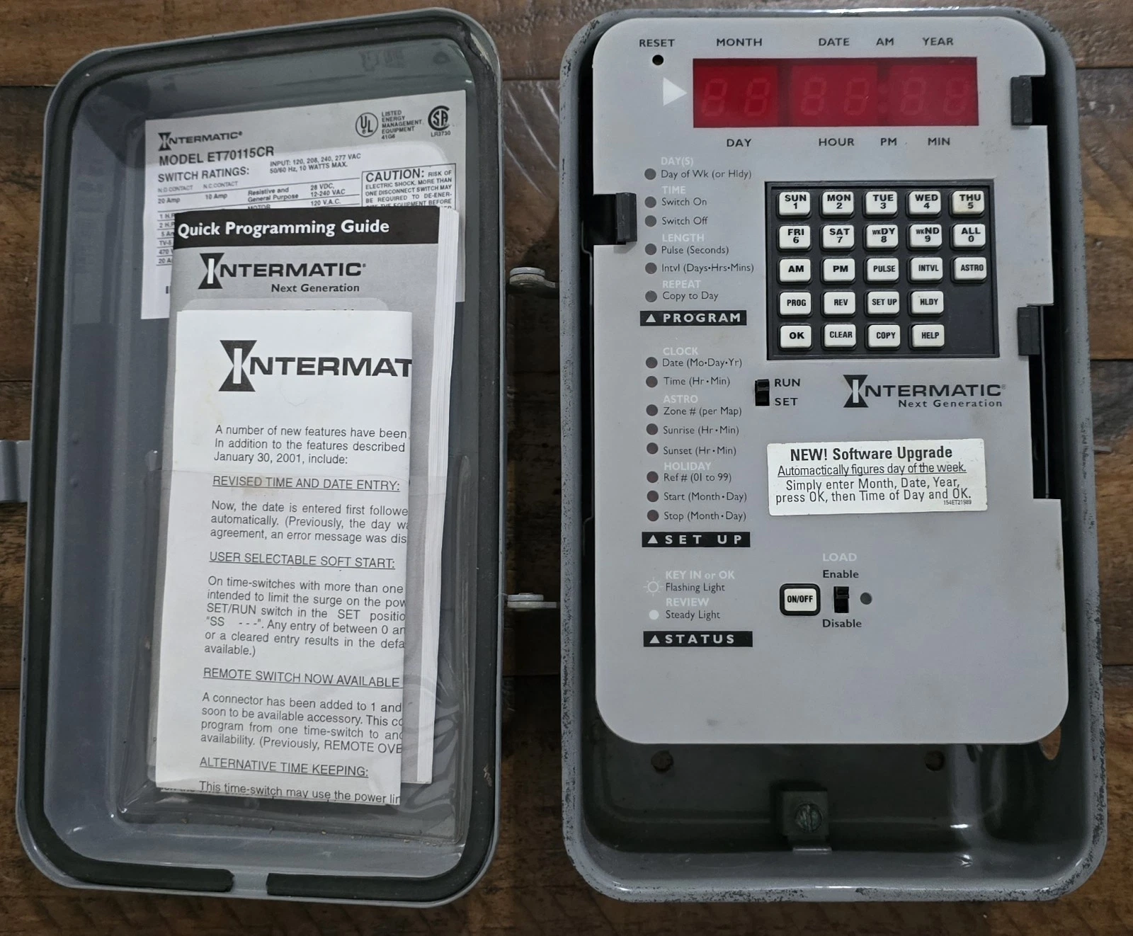 Intermatic ET70115CR Electronic Astronomic Digital Timer