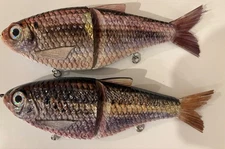 TYG Silencer  Paint rejects Glide bait swimbait custom 7 inch 2 Glide baits