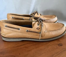 Sperry Men's Authentic Original 2 Eye Leather Boat Shoe Sahara 0197640 US 11.5